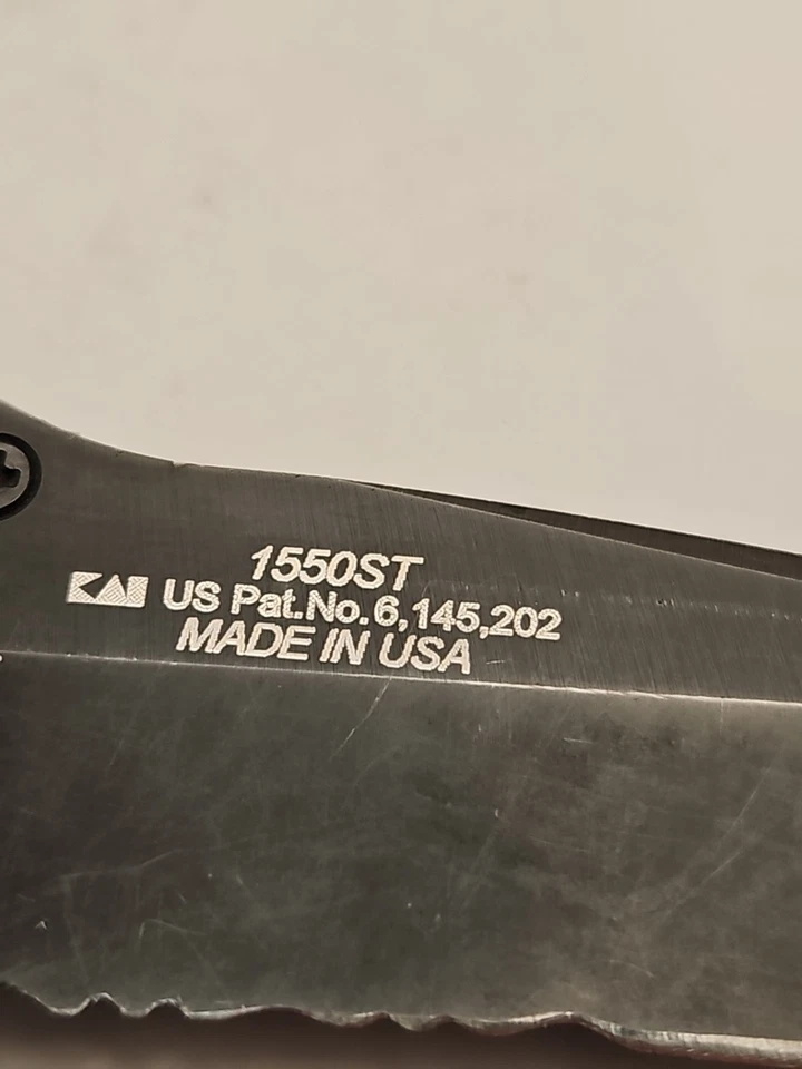 1 KERSHAW 1550ST BLACK-OUT KNIFE - Image 4 of 4