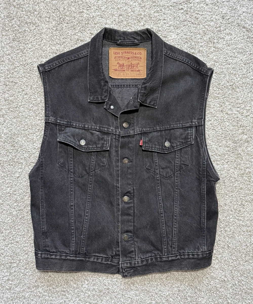 Levi's Black Vests for Men for Sale - Shop New & Used - eBay