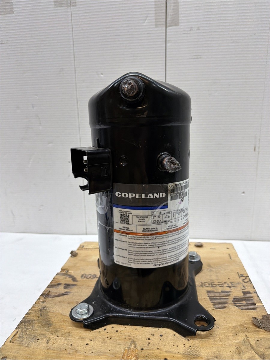 GENUINE COPELAND SCROLL COMPRESSOR ZB19KCE-PFV-205 Read | eBay