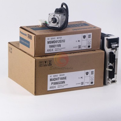 New MSMD012G1U+MADHT1505E Servo System (Motor+Drive)#za