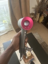Dyson Supersonic HD08 Professional Hair Dryer 1600W Grey/Pink with Diffuser