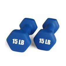 Weights Dumbbells 10 Colors Options with Set of 2 Neoprene Dumbbells Set,1-15...