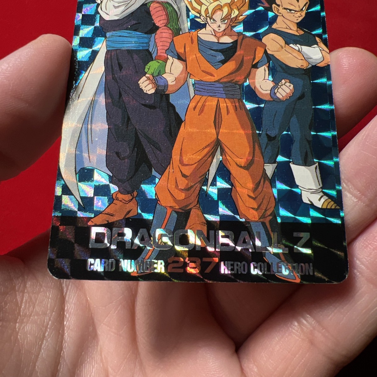 Dragon Ball Z 237 Prism Foil Hero Collection Series 2 Artbox Card