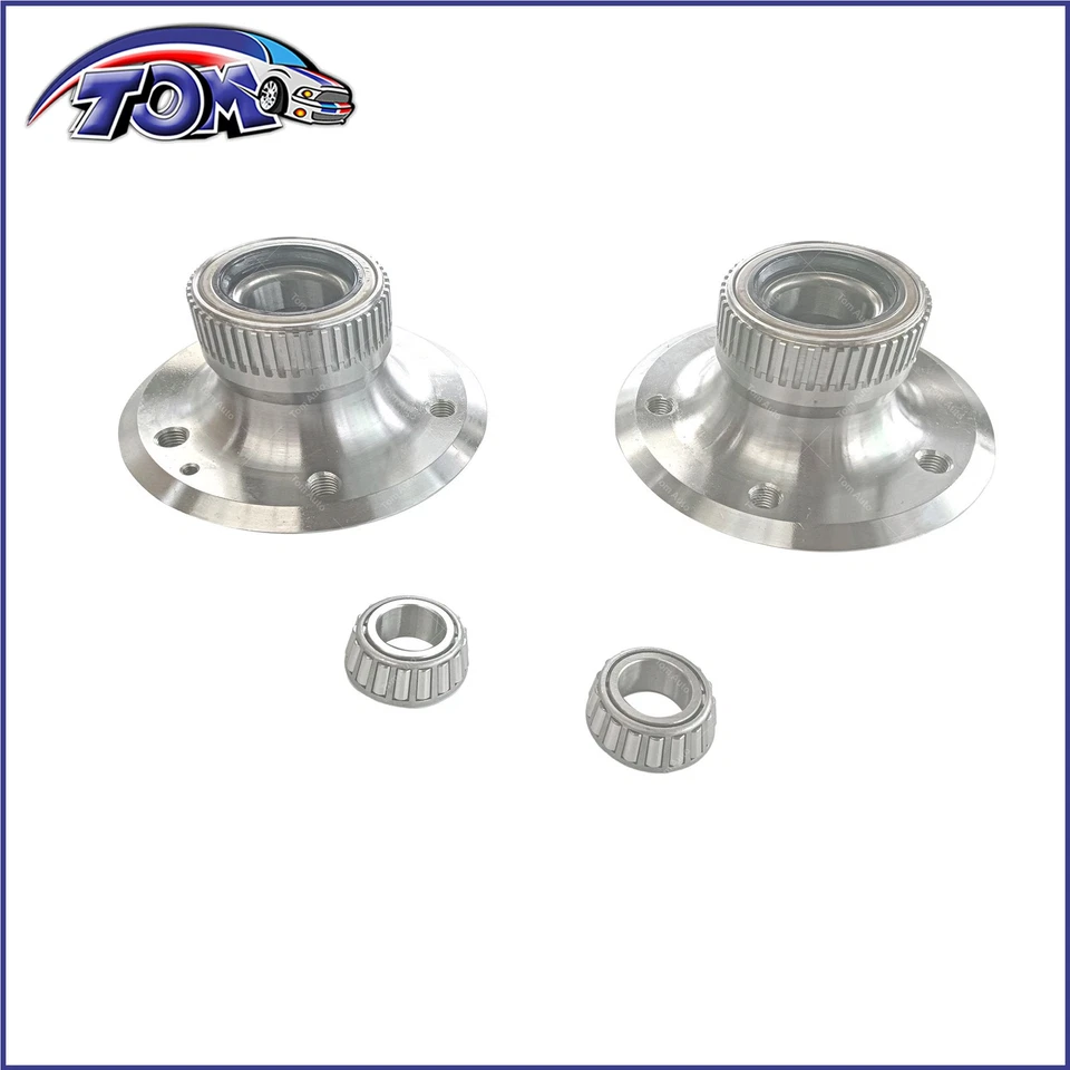 Par de conjunto de buje y cojinete de rueda delantera para Mercedes Clase E SLK CLK 2103300325 Foto 2 de 4