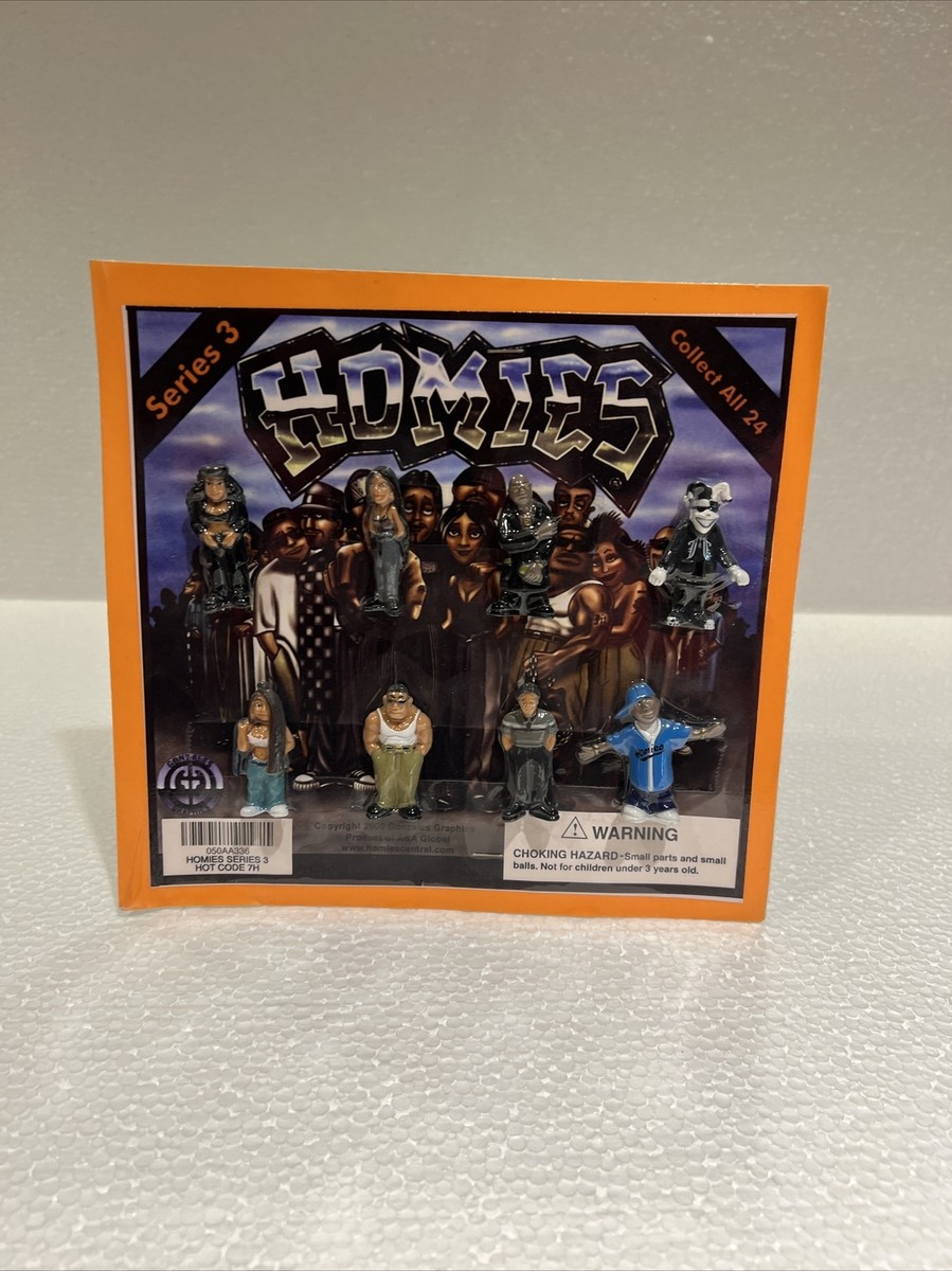 homies series 3 rare pack of 8 collectible mini figures 2000