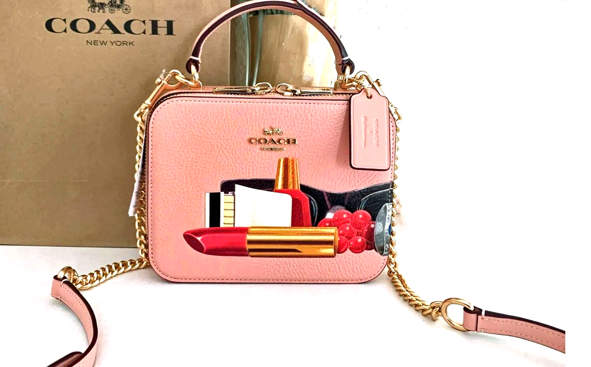 COACH X Tom Wesselmann Box Crossbody Leather CQ044 Light