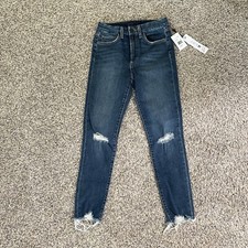 JOE'S JEANS Hi Honey High-Rise Skinny Cropped Jeans Women's 26 Boketto