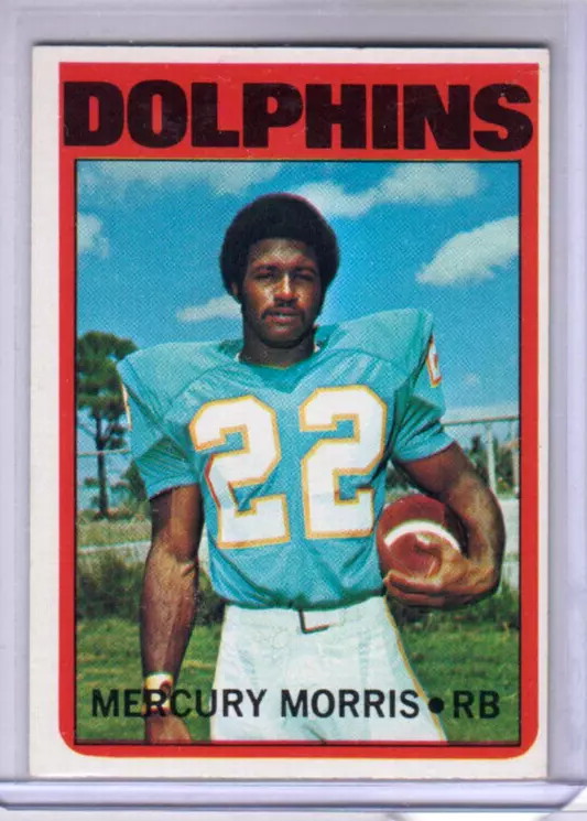 Mercury Morris trading card