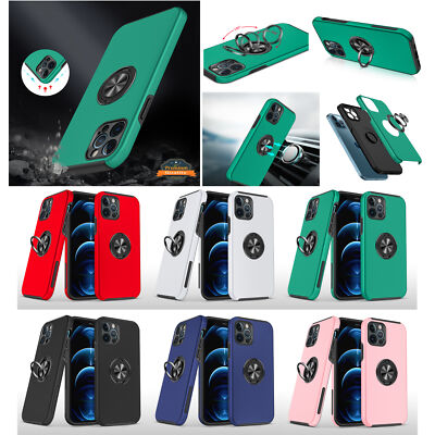 For Google Pixel 7A Hybrid 360 Rotatable Invisible Ring Stand Slim Case Cover