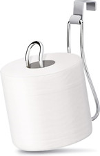 Over The Tank Toilet Paper Holder Tissue Roll Storage Organizer For Bathroom