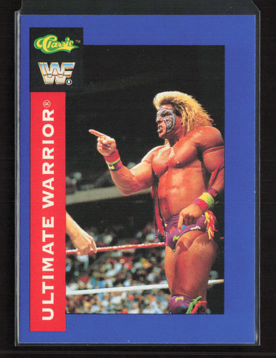 1991 Classic WWF Superstars #70 Ultimate Warrior Near Mint or Better
