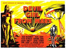 Devil Girl from Mars 16" x 12" Photo Repro Film Poster