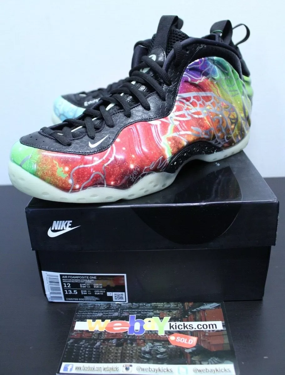 Air Foamposite One 1 Beijing Planet Hoops Sneakers Men&#039;s Size 12 CW6769-930 | eBay