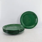 set 4 BISTRO style SALAD PLATE jade green NEW FIESTA 7 1/4"