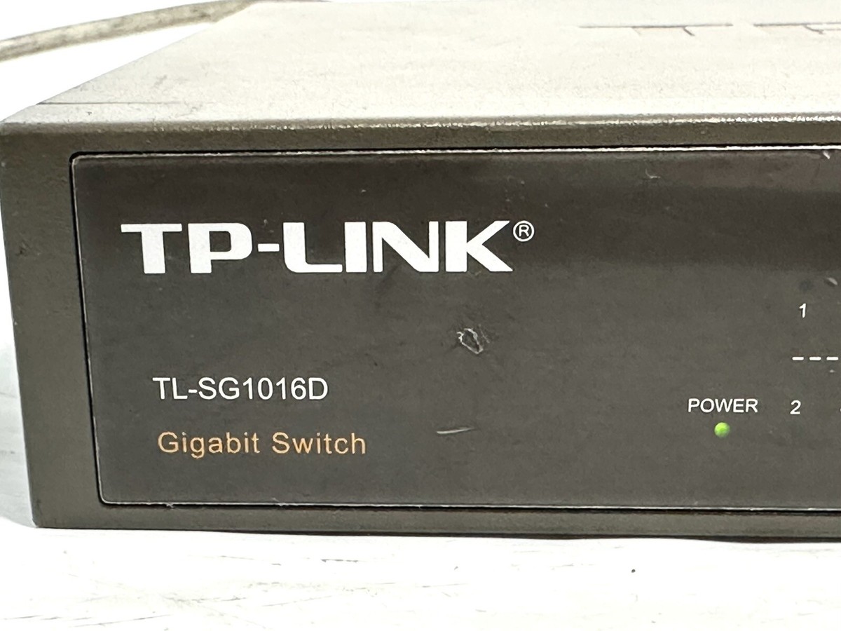 TP-LINK TL-SG1016D Gigabit Switch. TL-SG1016D 16 port | eBay