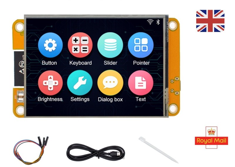 CYD ESP32 Arduino LVGL WIFI & Bluetooth Development Board 2.8" Display TFT