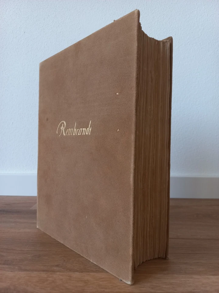 Rembrandt Prachtband Ganzleder 1902 | Sehr groß (27,5cm) und schwer (3kg) | RAR! - Bild 4 von 4