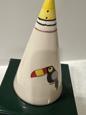 The Studio Range Staffordshire England Elements of Fire Sugar Sifter TOUCAN