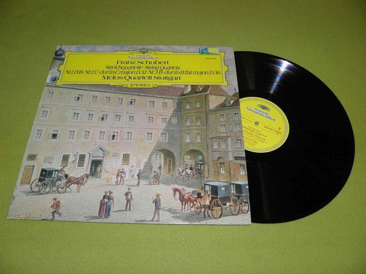 Melos Quartett Stuttgart - Original Deutsche Grammophon 3xLP