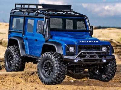 Land Rover TRX-4M Defender Maßstab 1:18 RC Modell blau DA3642