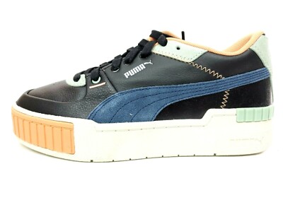 Puma Cali Sport Mix Wn's Women's Size 8 Black Marshmellow Sneakers