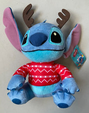 Disney Christmas Holiday Stitch 11" Plush Doll NEW with Tag Lilo  Stitch Movie
