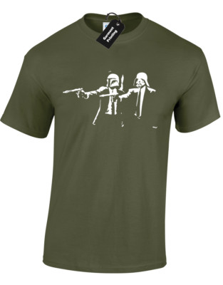 PULP WARS HERREN T-SHIRT LUSTIG DARTH RETRO JEDI SKYWALKER YODA VADER