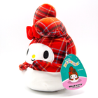 7" My Melody in Red Plaid Holiday Ed Squishmallows / Jazzwares Summer Collection