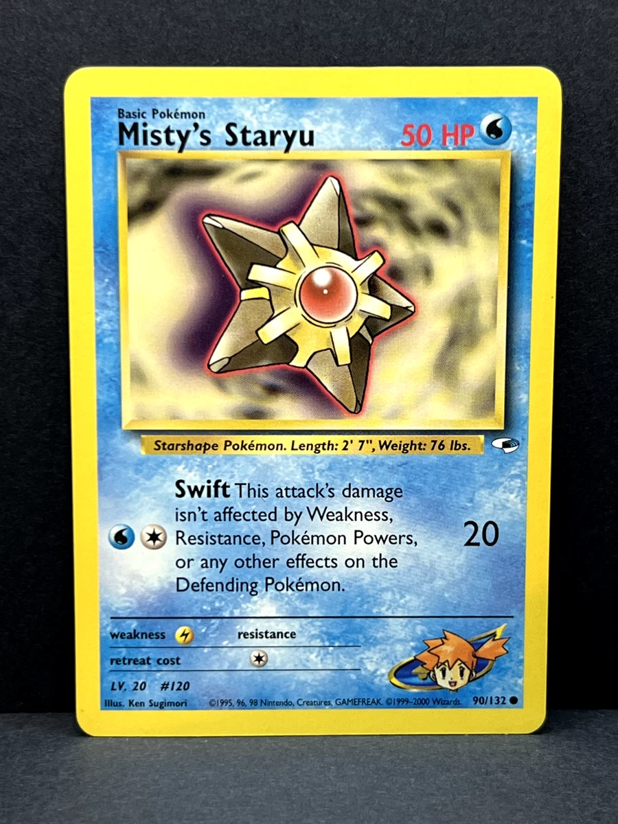 Misty's Staryu Pokémon TCG Cards for sale | eBay