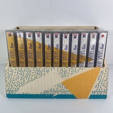 KATHY SMITHS FAT BURNING SYSTEM AUDIO CASSETTE TAPE SET 10 WEEK FITNESS WORKOUT