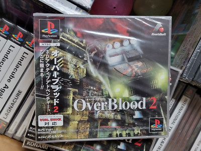 OverBlood 2 (1998, Riverhillsoft) New Factory Sealed Japan Playstation 2 Import