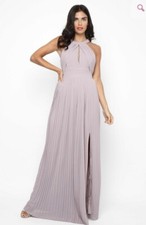 Petite Size 8 TFNC bridesmaid dresses in serene grey / lavender fog