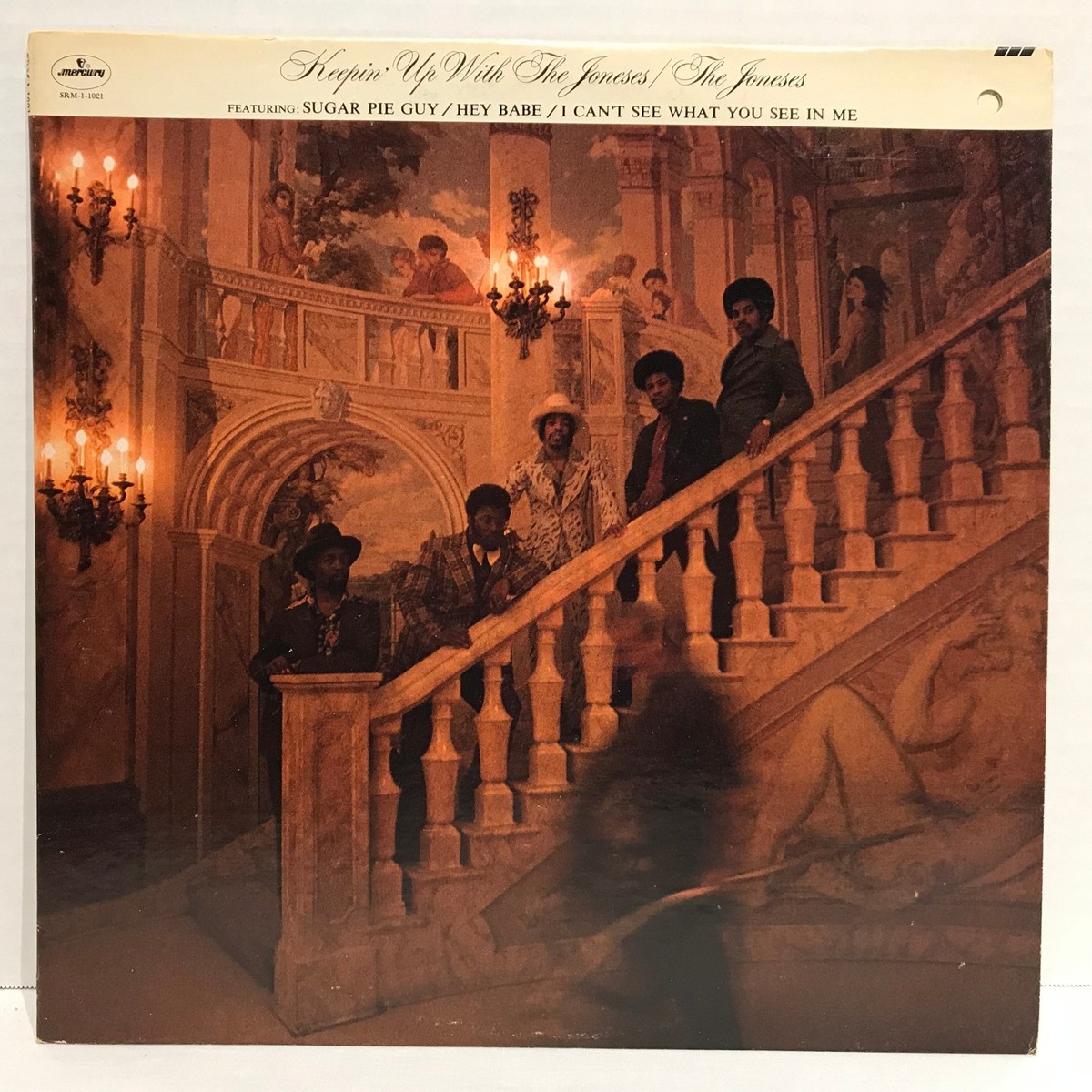 THE JONESES KEEPIN' UP WITH THE JONESES 1974 MERCURY RECORDS SRM-1