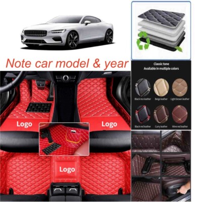For Fiat 500 viaggio Bravo All Models Car Floor Mats Carpets Waterproof Custom