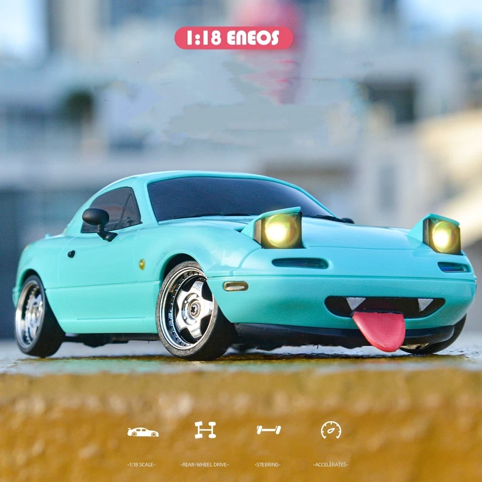 1/18 Model 2.4G 2WD ESP Gyroscope Full Scale Controlled Model RC Drift Car - Image 3 of 4