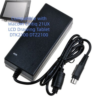 AC Adapter Power Supply For Wacom Cintiq 21UX LCD Drawing Tablet DTK2100 DTZ2100