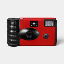 x8 Heyday Single-Use Disposable Camera Built-in Flash 27 Expos 35mm Film New Red