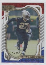 2022 Panini Absolute Rookies Red White & Blue Kaleidoscope Alontae Taylor 0wc9