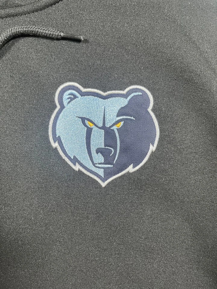 Sudadera con Capucha Memphis Grizzlies Para Hombre Grande Negra NBA Baloncesto Pullover Bordado Foto 4 de 4