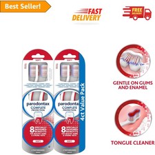 Complete Protection Soft Toothbrush - 2 x 2 Pack for Healthy Gums  Strong Teeth