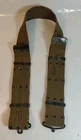 WW2 USGI Army Web Pistol Equipment Belt Khaki/Green Military