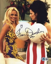 FRAN DRESCHER SIGNED 'THE NANNY' 8x10 PHOTO ACTRESS AUTOGRAPH BECKETT BAS COA