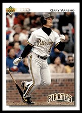 1992 Upper Deck Gary Varsho Pittsburgh Pirates #217