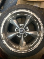 Fair Condition Mustang American Muscle 17x9 Bullitt Wheels 17 Inch Deep Dish