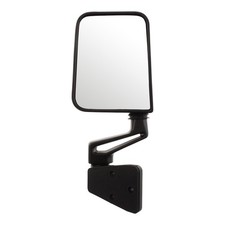 Manual Mirror For 1987-2002 Jeep Wrangler Full Door Type Driver Side Paintable
