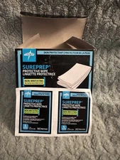 Medline Sureprep Protective Wipe MSC1500 for Skin, Non-Irritating, 50-Pack