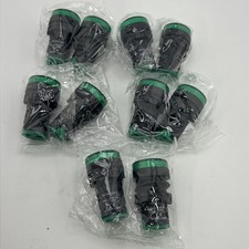 CE 10pcs 220V AC 22mm Green LED Power Indicator Signal Light AD16-22D/S
