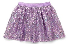 NWT Pink Girls Sequin Dance Wedding Party Skirt 365 Kids by Garanimals Size 10