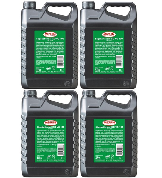 Meguin SäGekettenöL 100 4X5 = 20 Liter HaftöL FüR SäGeketten MotorsäGen-image