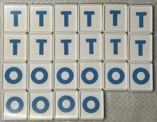 Toot & Otto Game 22 Tiles Replacement Lot 2004 Think